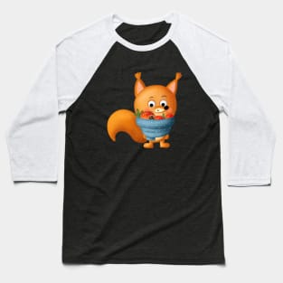 Squirrel Baseball T-Shirt